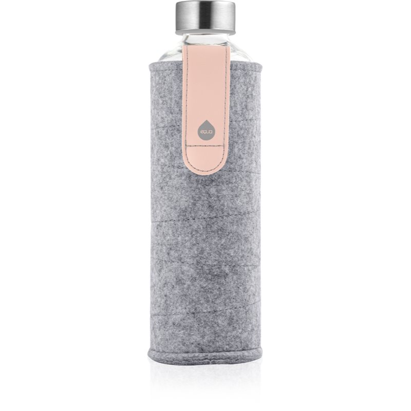 Equa Mismatch sticlă pentru apă + husă din pâslă culoare Pink Breeze 750 ml Equa Mismatch sticlă pentru apă + husă din pâslă culoare Pink Breeze 750 ml
