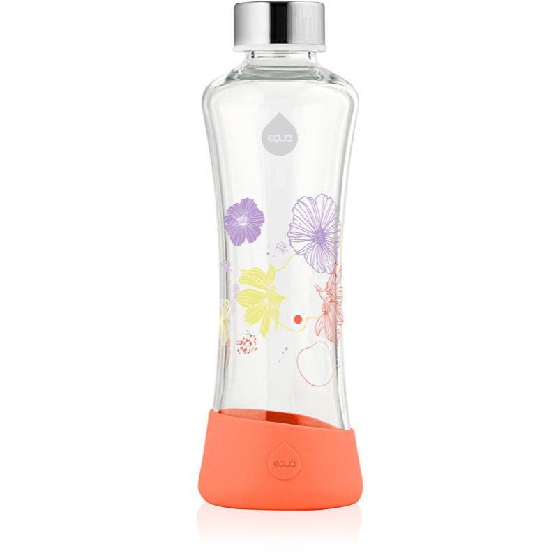 Equa FlowerHead sticlă pentru apă Poppy 550 ml Equa FlowerHead sticlă pentru apă Poppy 550 ml