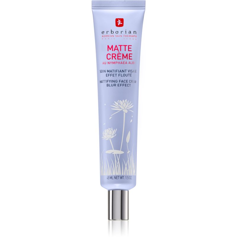 Erborian Matte crema matifiere proaspătă pentru uniformizarea nuantei tenului 45 ml