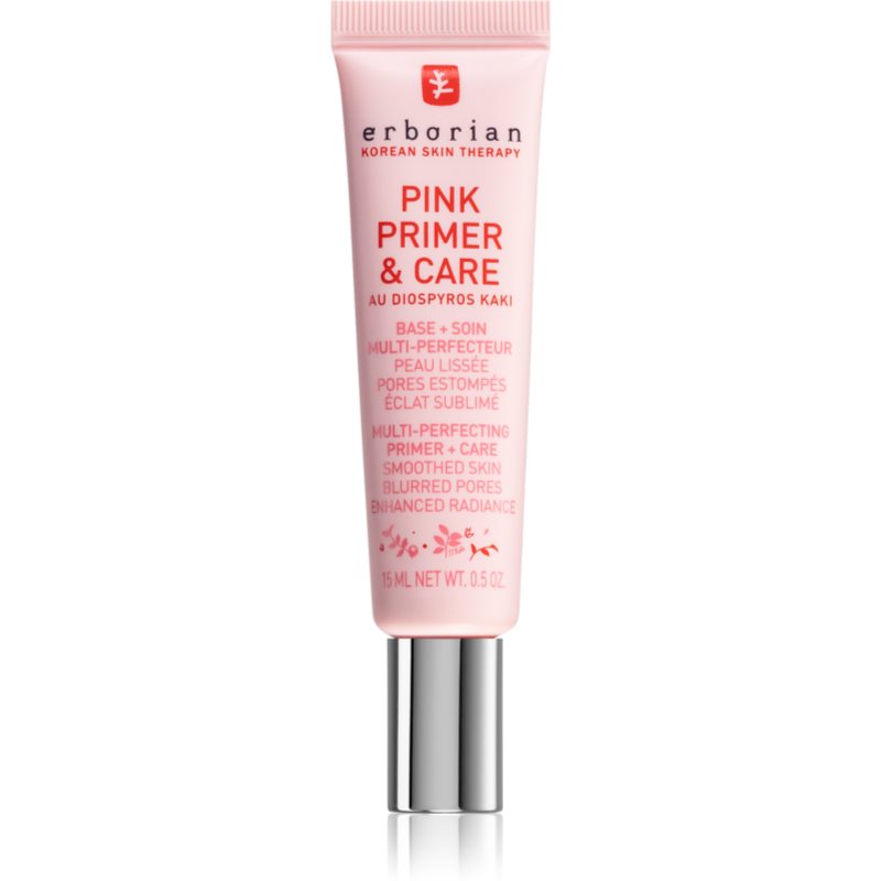 Erborian Pink Primer & Care bază de machiaj corectoare 15 ml