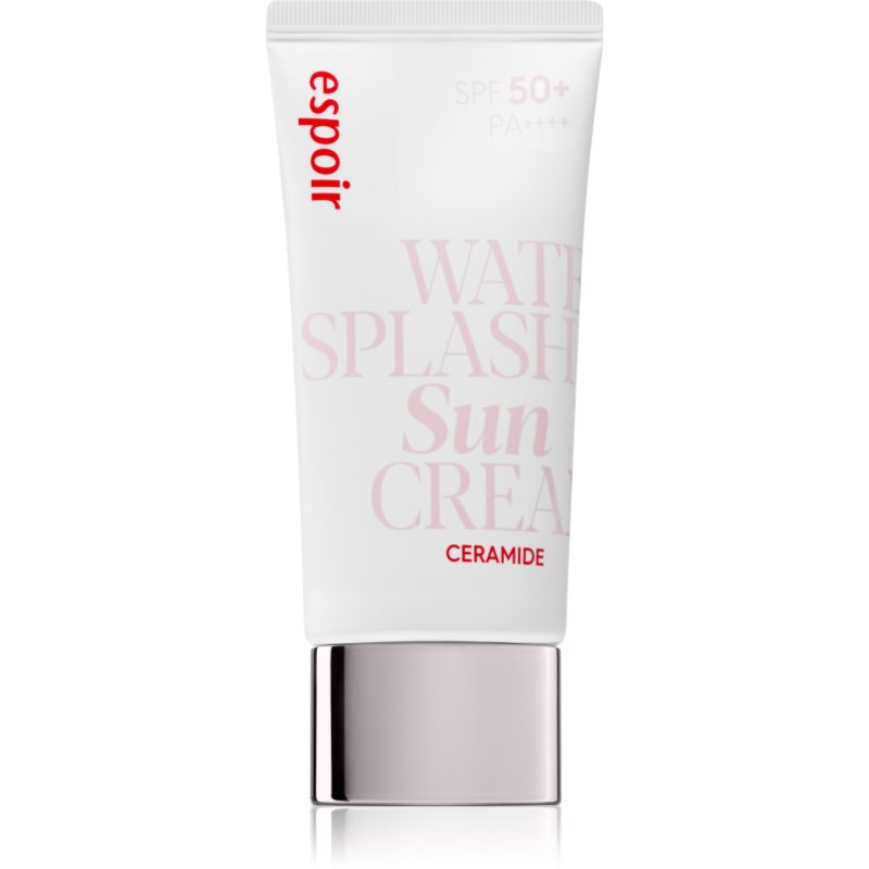 espoir Water Splash Sun Cream Ceramide crema de soare pentru fata SPF 50+ 30 ml espoir Water Splash Sun Cream Ceramide crema de soare pentru fata SPF 50+ 30 ml