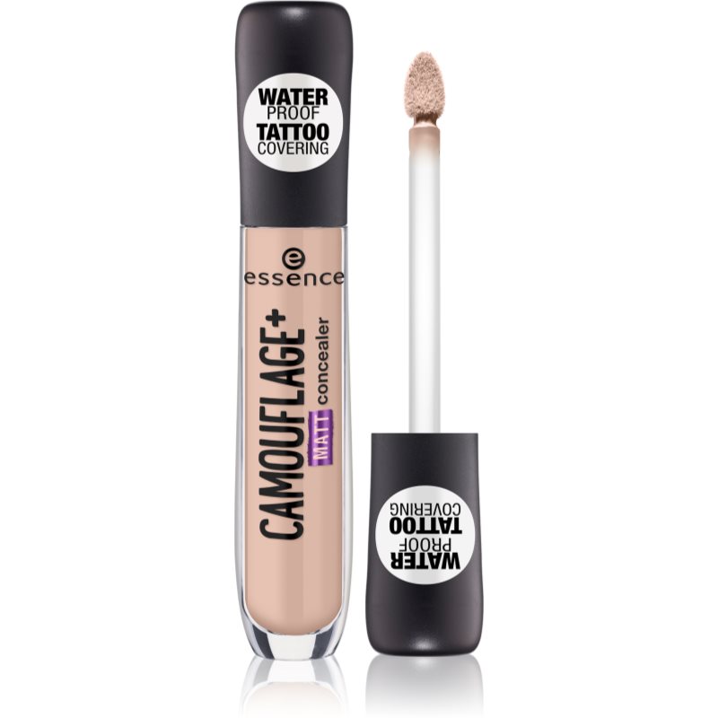 Essence CAMOUFLAGE + MATT corector cu efect matifiant culoare 20 Light Ivory 5 ml