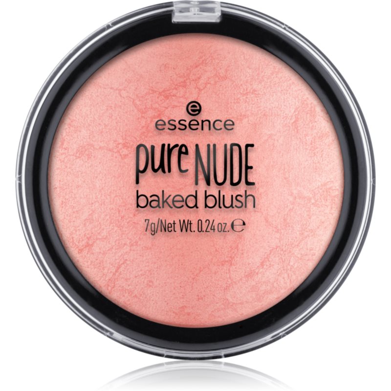 Essence pure NUDE baked fard de obraz sub forma de pudra culoare 01 Shimmery Rose 7 g