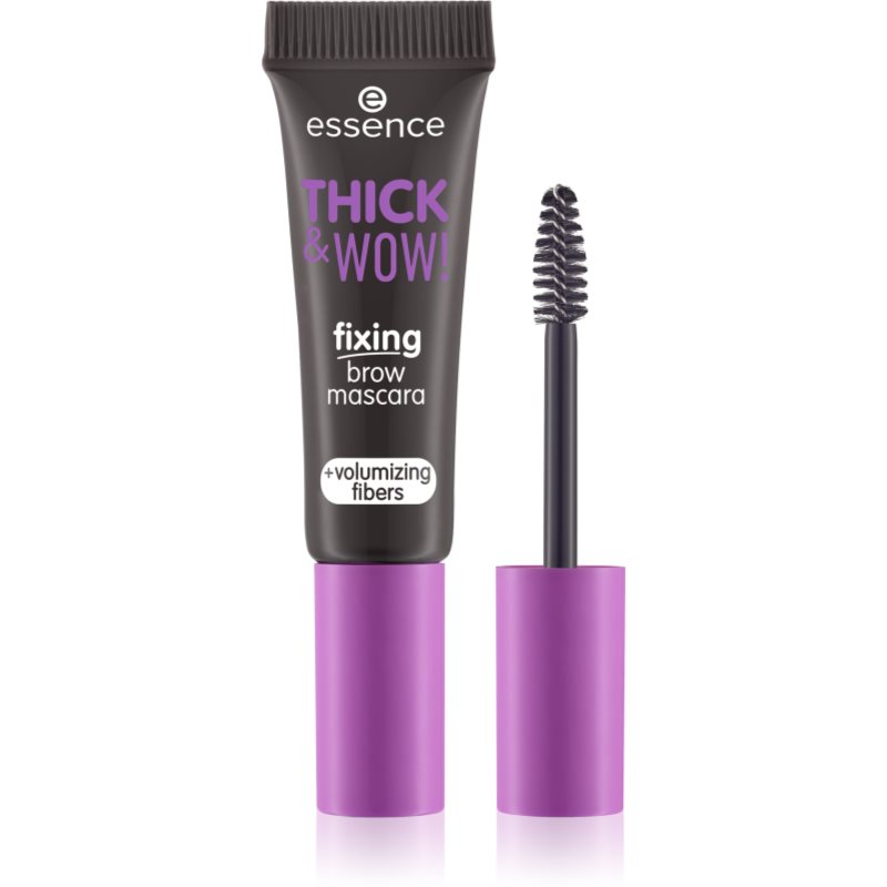 essence THICK & WOW mascara pentru sprâncene culoare 04 6 ml