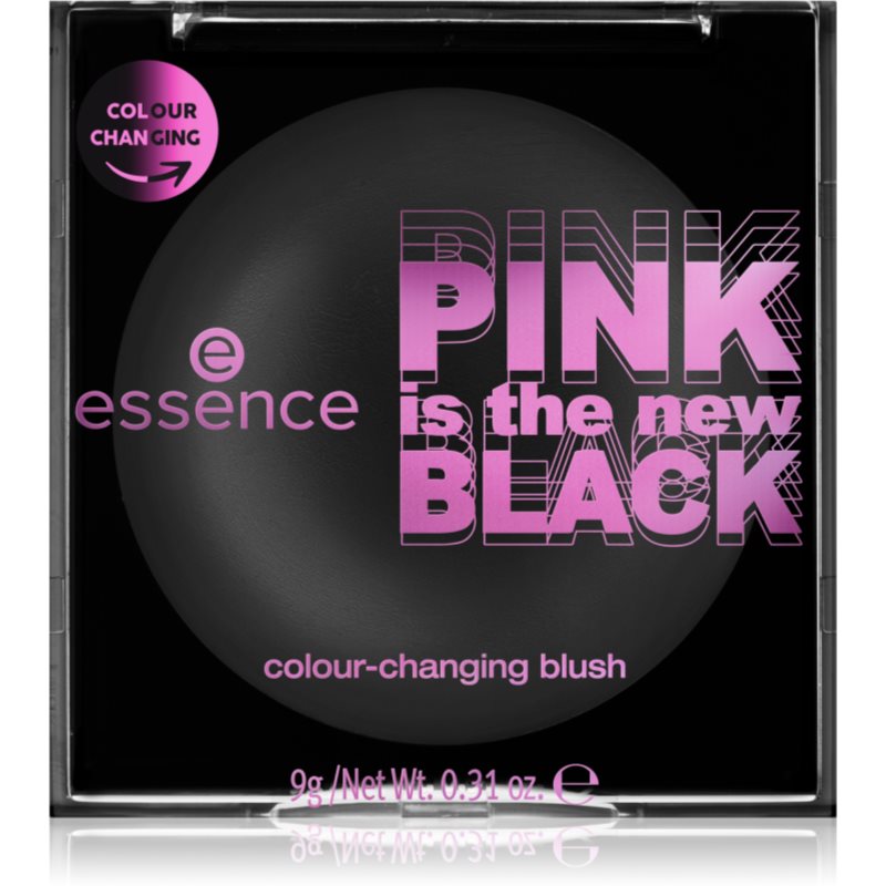 Essence PINK is the new BLACK pH colour changing blush cremos culoare pH colour changing 9 g