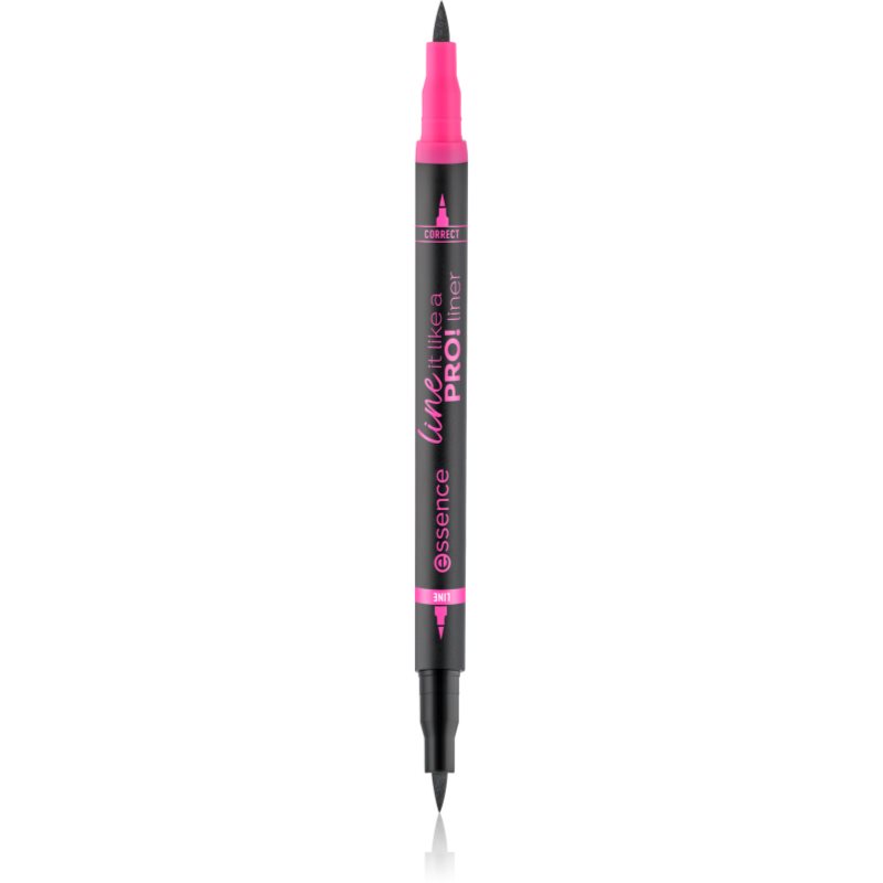 essence line it like a PRO! tuș lichid pentru ochi, tip cariocă culoare 01 1.2 ml
