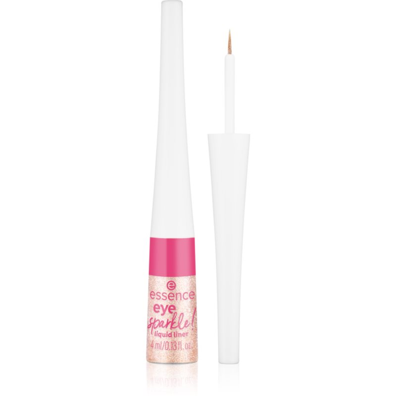 essence eye sparkle! eyeliner cu particule stralucitoare culoare 01 Sparkling Lights 4 ml