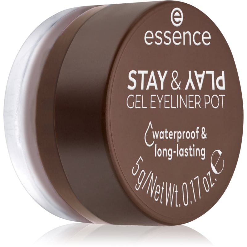 essence STAY & PLAY tus de ochi culoare 02 Brown 5 g