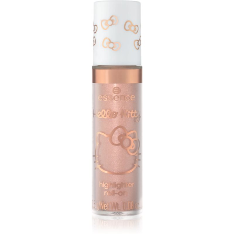 essence Hello Kitty iluminator lichid roll-on culoare Spread The Sunshine 2 g