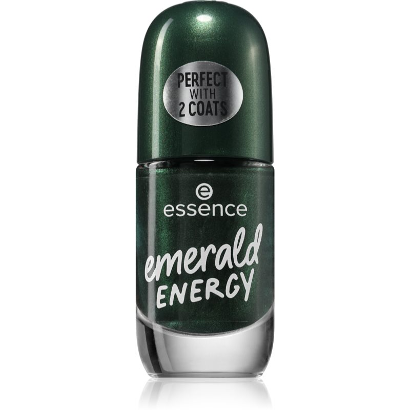 essence Gel Nail Colour lac de unghii culoare 73 emerald Energy 8 ml