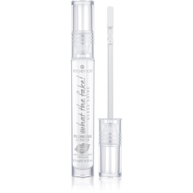 essence WHAT THE FAKE! luciu de buze transparent culoare Oh So Glassy! 4.2 ml