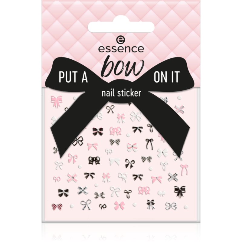 essence PUT A bow ON IT folii autocolante pentru unghii 75 buc