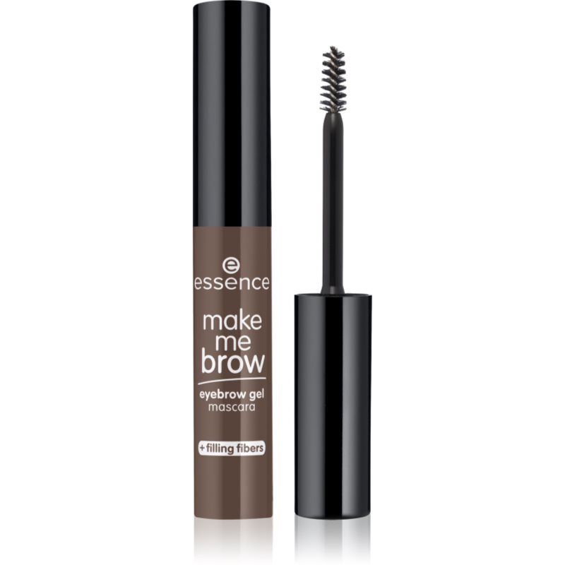 essence Make Me Brow gel pentru sprancene culoare 07 Dark Browny Brows 3.8 ml