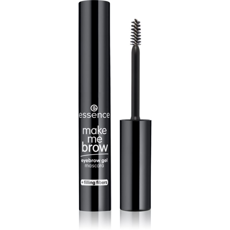 essence Make Me Brow gel pentru sprancene culoare 08 Black Brows 3.8 ml