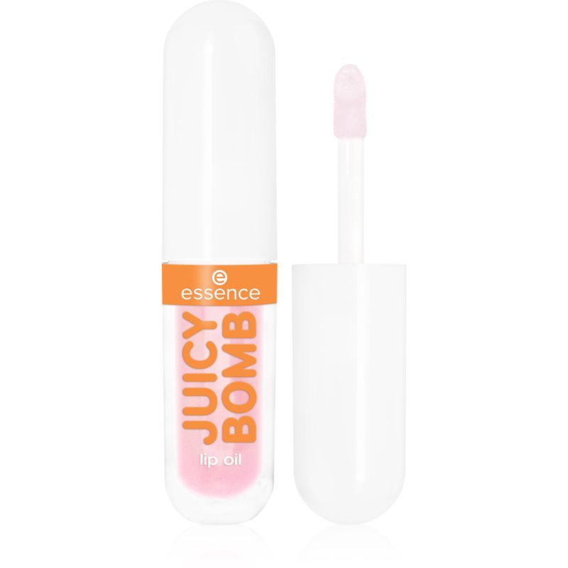 essence Juicy Bomb Party ulei pentru buze culoare 01 Peach Perfect 2.4 ml