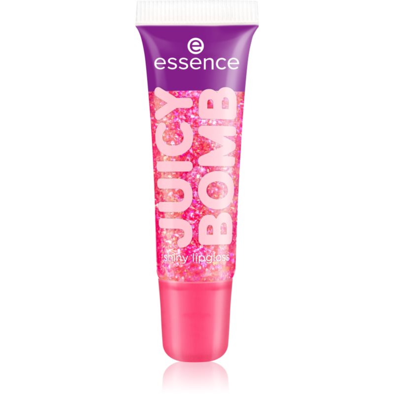 essence Juicy Bomb Party lip gloss culoare 02 Luminous Lime 10 ml