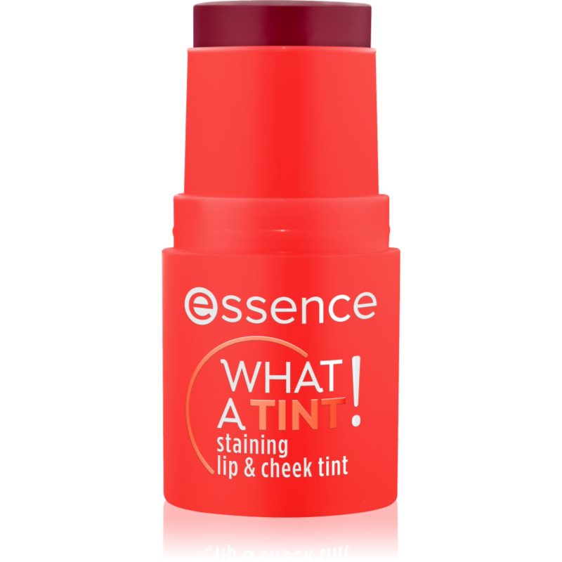 essence WHAT A TINT! fard multifuncțional, pentru buze și obraz culoare 20 Grapefruit Bliss 5 g