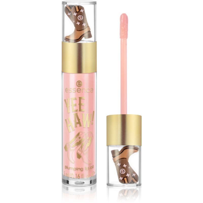 essence YEE HAW! ulei pentru buze cu efect de crestere culoare 01 Boots On, Carry On! 5 ml essence YEE HAW! ulei pentru buze cu efect de crestere culoare 01 Boots On, Carry On! 5 ml