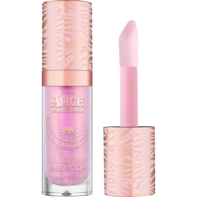 essence Disney Alice in Wonderland lip gloss cu efect de crestere culoare 01 Wear a Smile 4 ml