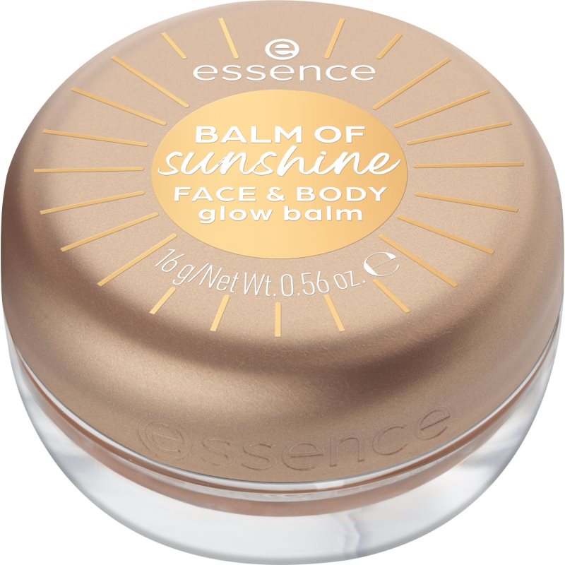 essence BALM OF sunshine balsam pentru stralucire pentru fata si corp culoare 20 Séduction du Soleil 16 g