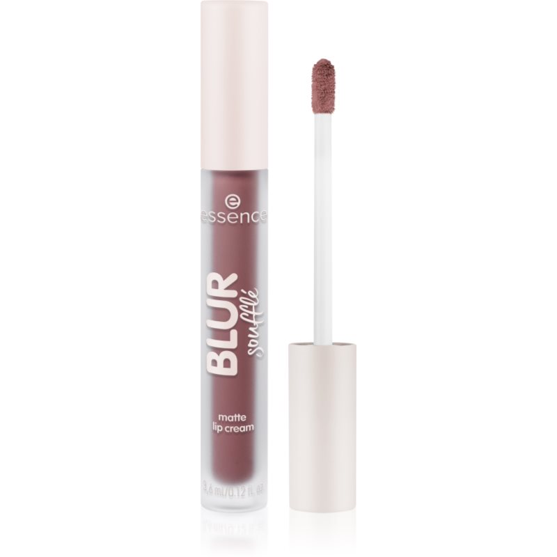 essence Blur Soufflé ruj lichid mat culoare 01 Deep Scroll 3.6 ml