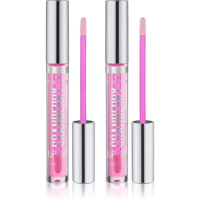 essence Cranberry DUO ulei pentru buze pachet duo