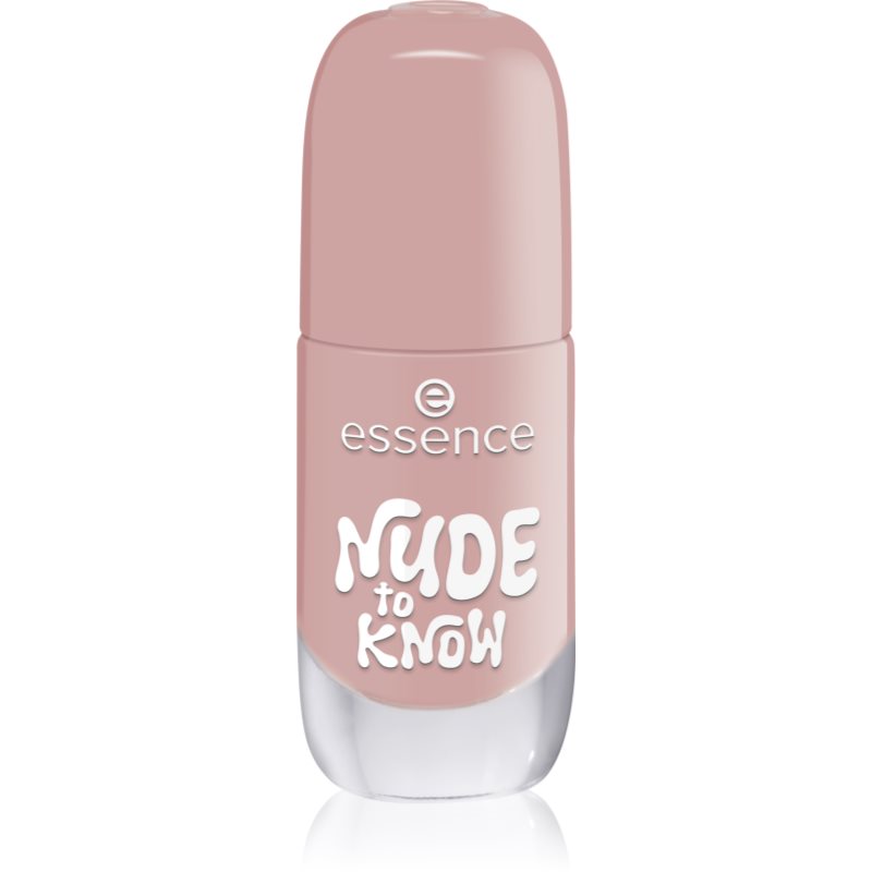 essence Gel Nail Polish lac de unghii sub forma de gel culoare 30 NUDE to KNOW 8 ml