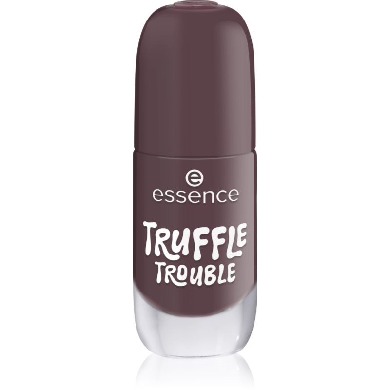 essence Gel Nail Polish lac de unghii sub forma de gel culoare 44 TRUFFLE TROUBLE 8 ml
