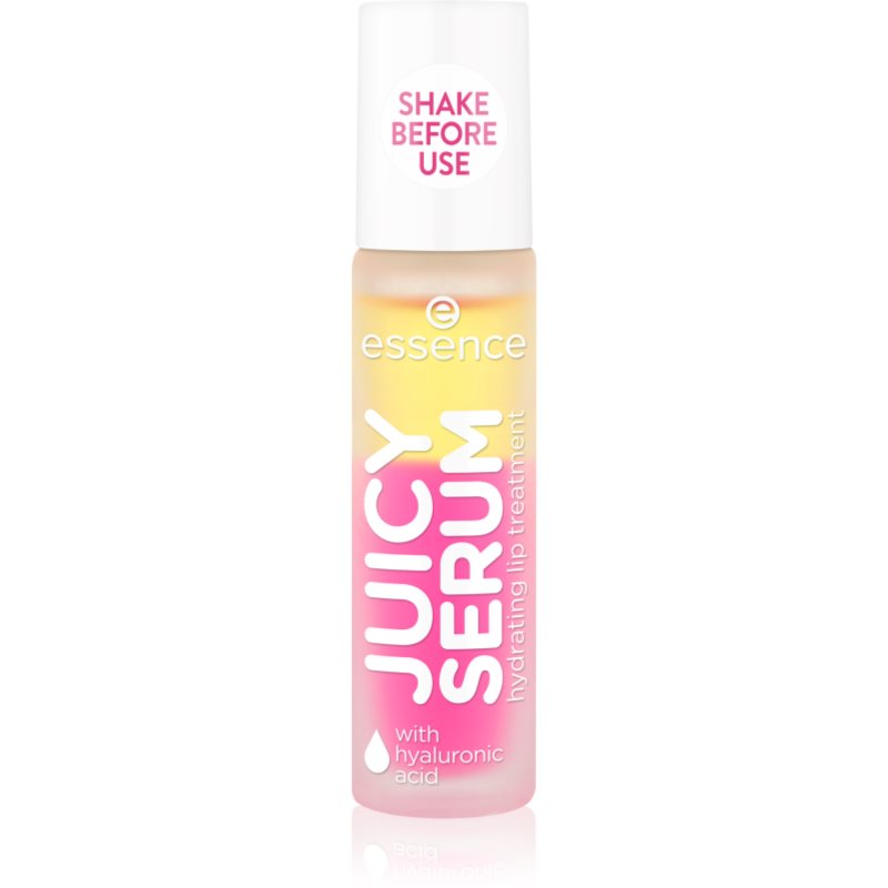 essence JUICY SERUM ser hidratant de buze culoare 01 Raspberry 7.5 ml