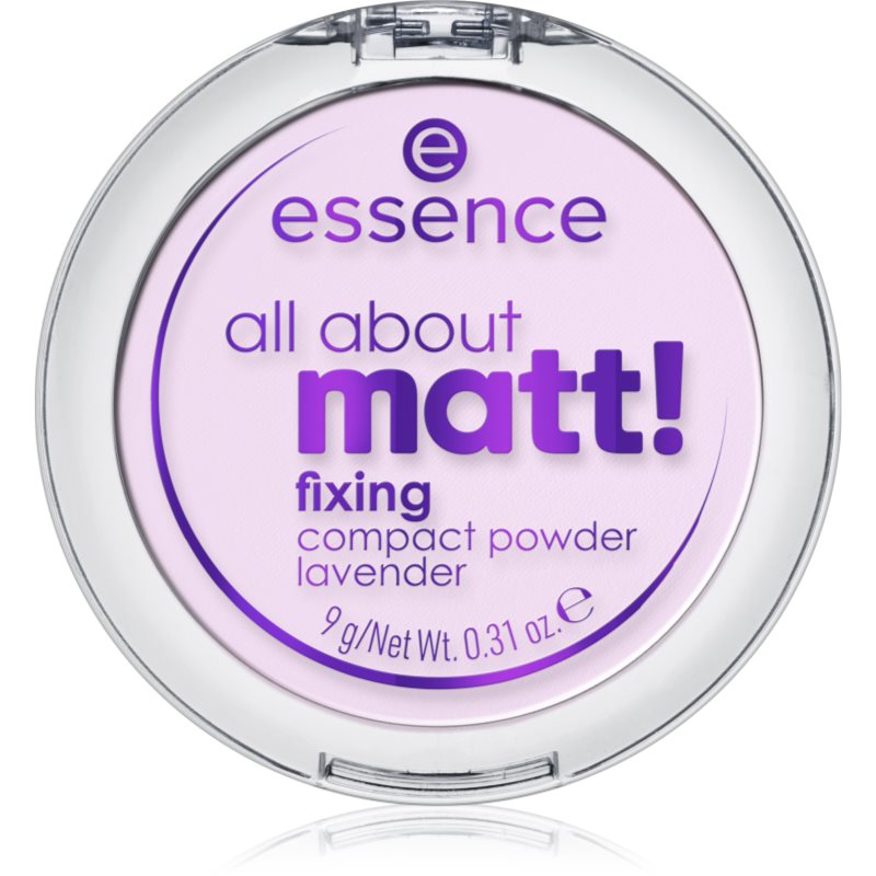 essence All About Matt! pudra cu efect de matifiere 9 g