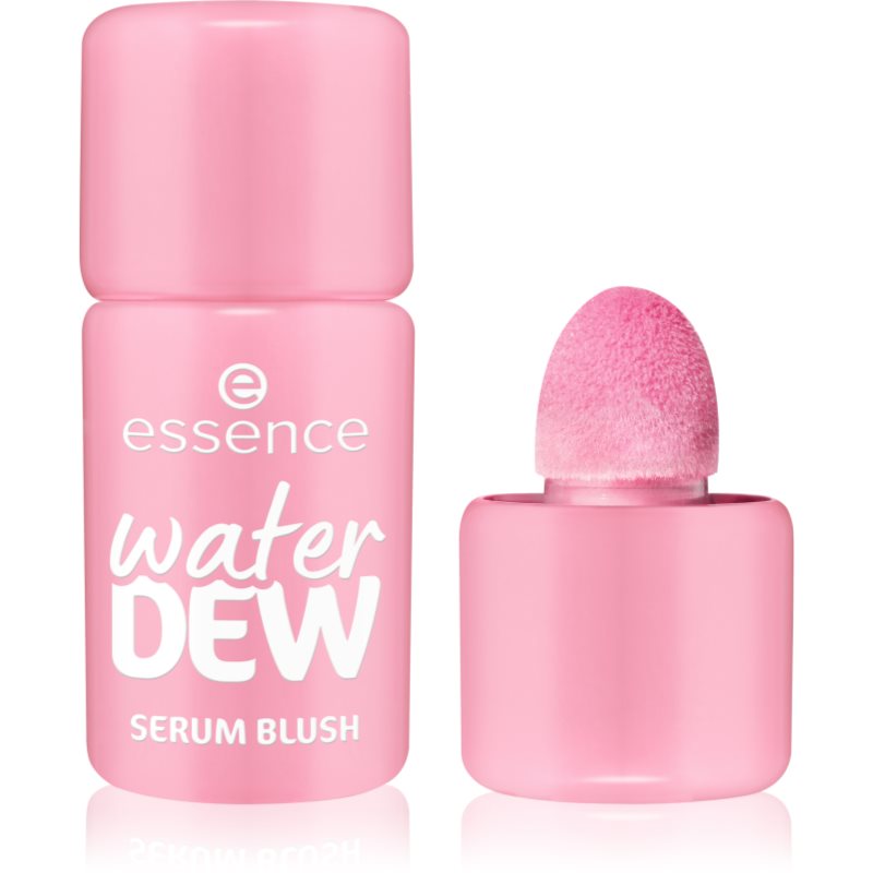 essence water DEW SERUM BLUSH fard de obraz lichid cu efect iluminator culoare 10 Pinky Bloom 3.5 ml