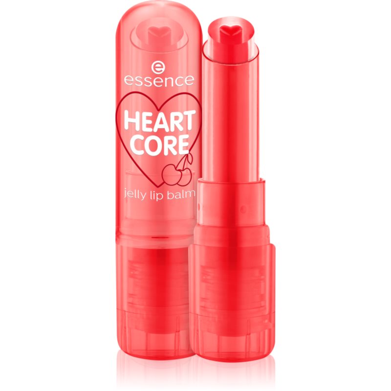 essence HEART CORE balsam de buze colorat stralucitor culoare 01 Cha-Cha Cherry 3 g