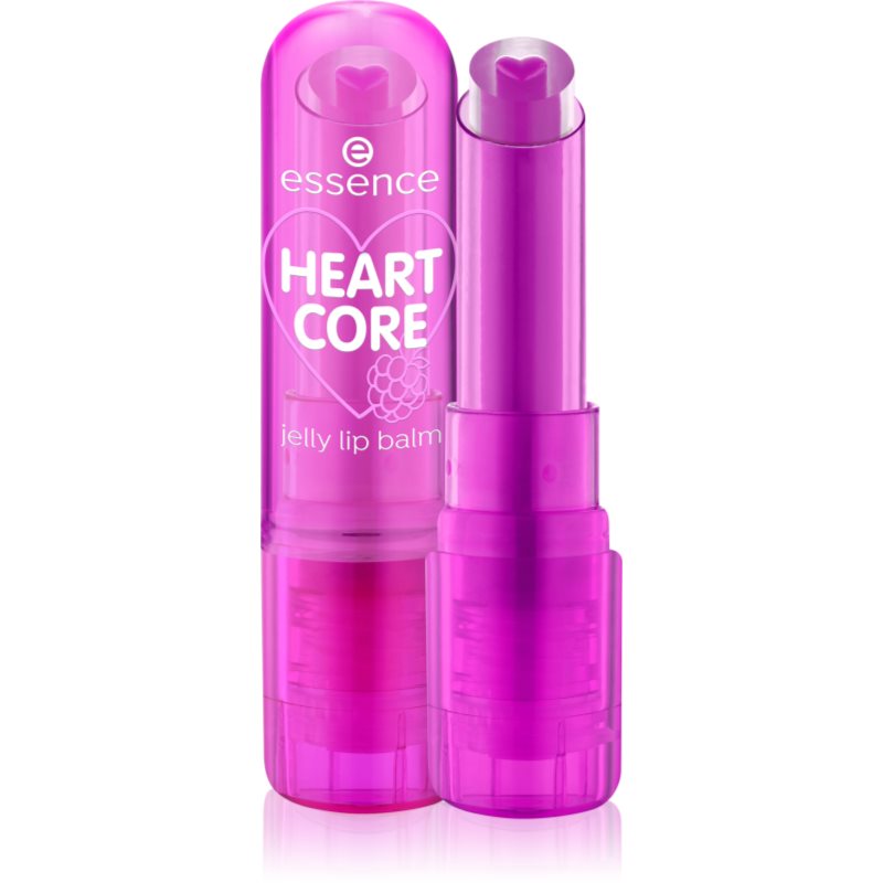 essence HEART CORE balsam de buze colorat stralucitor culoare 03 Berry-Berry Cute 3 g