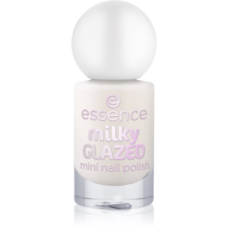 essence milky GLAZED lac de unghii mini culoare 21 5 ml