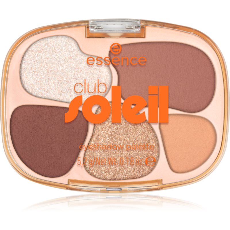 essence club SOLEIL paletă cu farduri de ochi culoare 01 Soleil? Say no more! 5.2 g