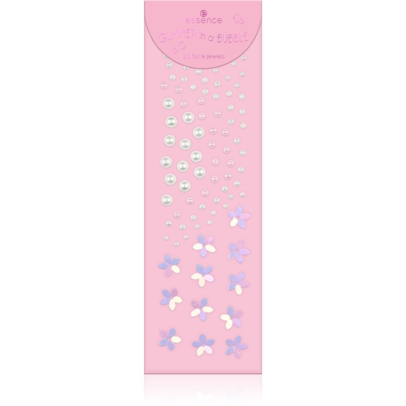 essence GLIMMER IN A BUBBLE sticker-e faciale 01 Glimmer Glow Up 100 buc