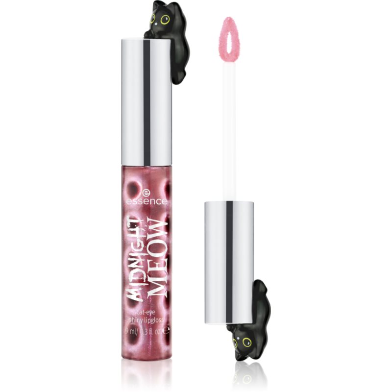 essence MIDNIGHT MEOW cat-eye Luciu de Buze sclipitor culoare 01 Moonlight Spell 9 ml