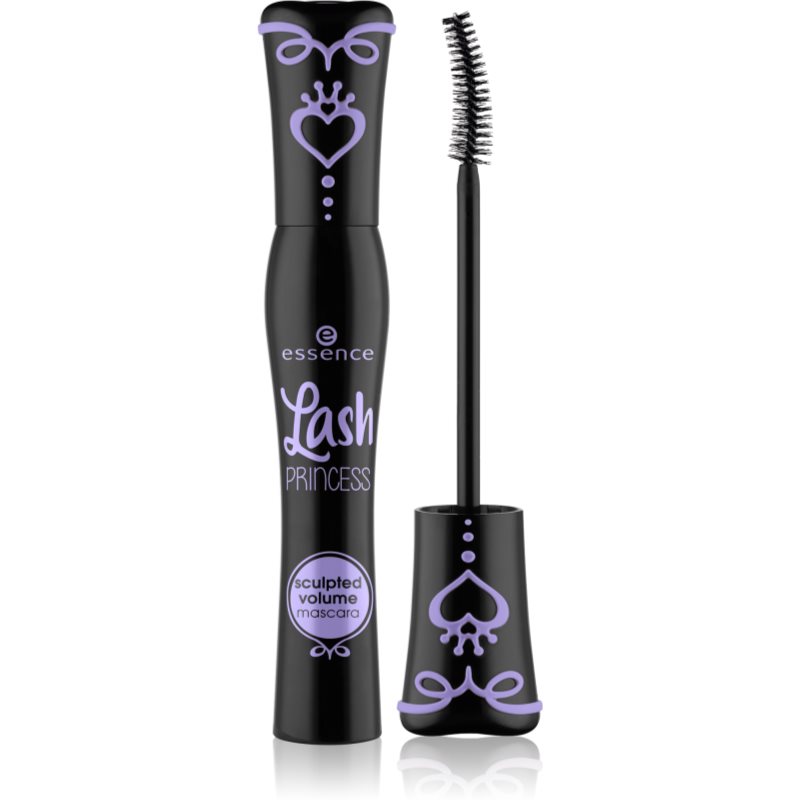 essence Lash PRINCESS mascara modelator pentru volum și gene curbate culoare Black 12 ml