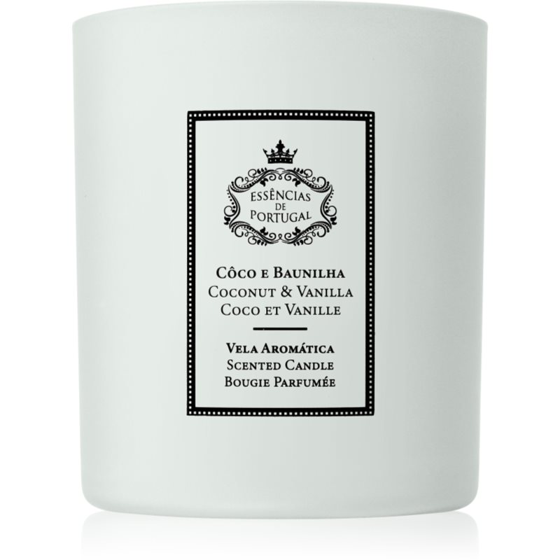 Essencias de Portugal + Saudade Natura Coconut & Vanilla lumânare parfumată 180 g