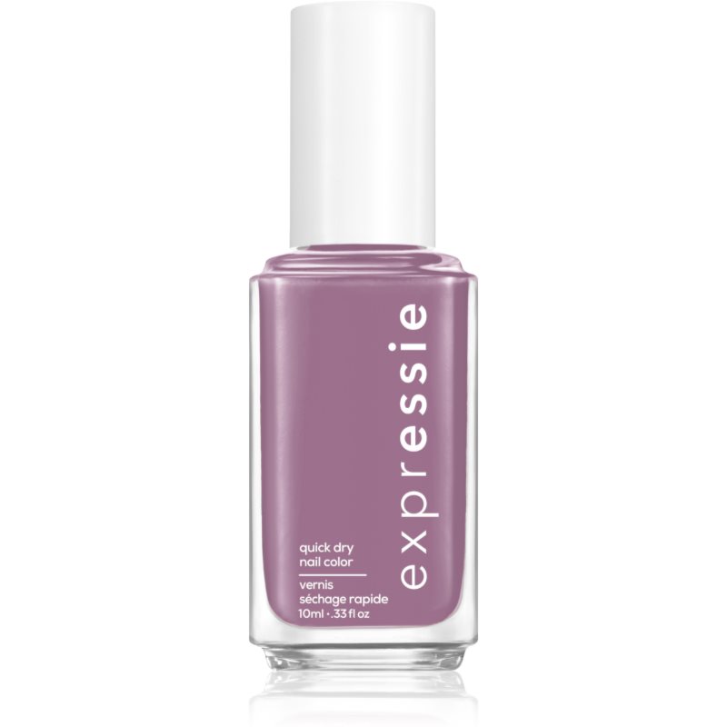 essie expressie lac de unghii cu uscare rapida culoare 220 get a mauve on 10 ml