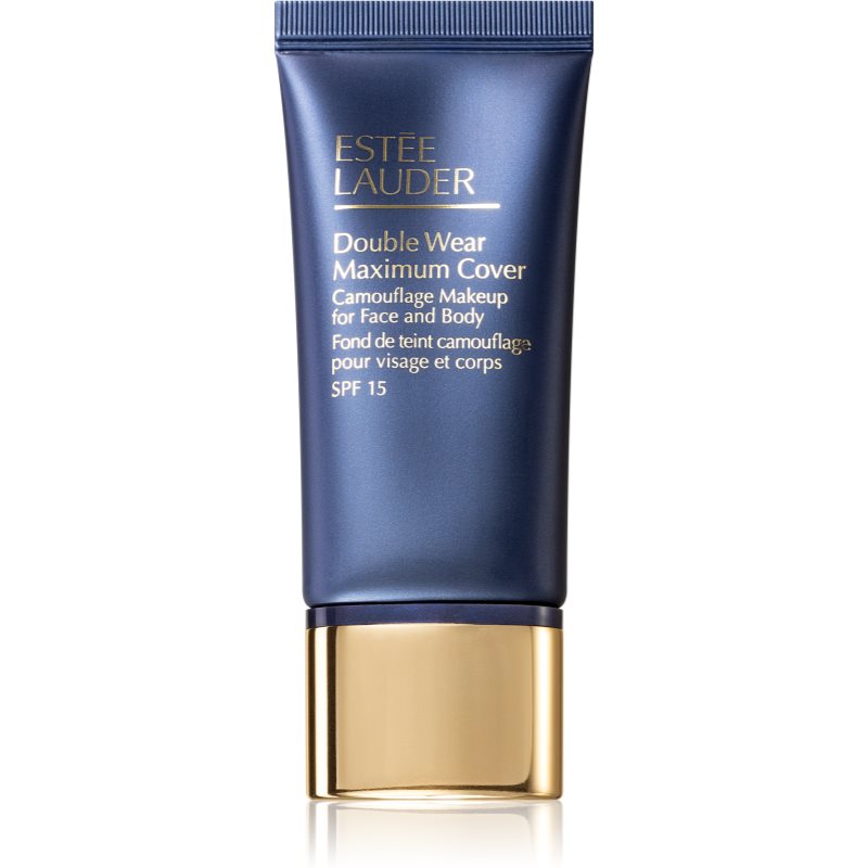 Estée Lauder Double Wear Maximum Cover Camouflage Makeup for Face and Body SPF 15 acoperire make-up pentru fata si corp culoare 1N3 Creamy Vanilla SPF 15  30 ml