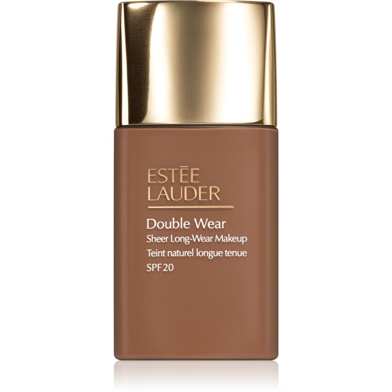 Estée Lauder Double Wear Sheer Long-Wear Makeup SPF 20 make-up usor matifiant SPF 20 culoare 7W1 Deep Spice 30 ml