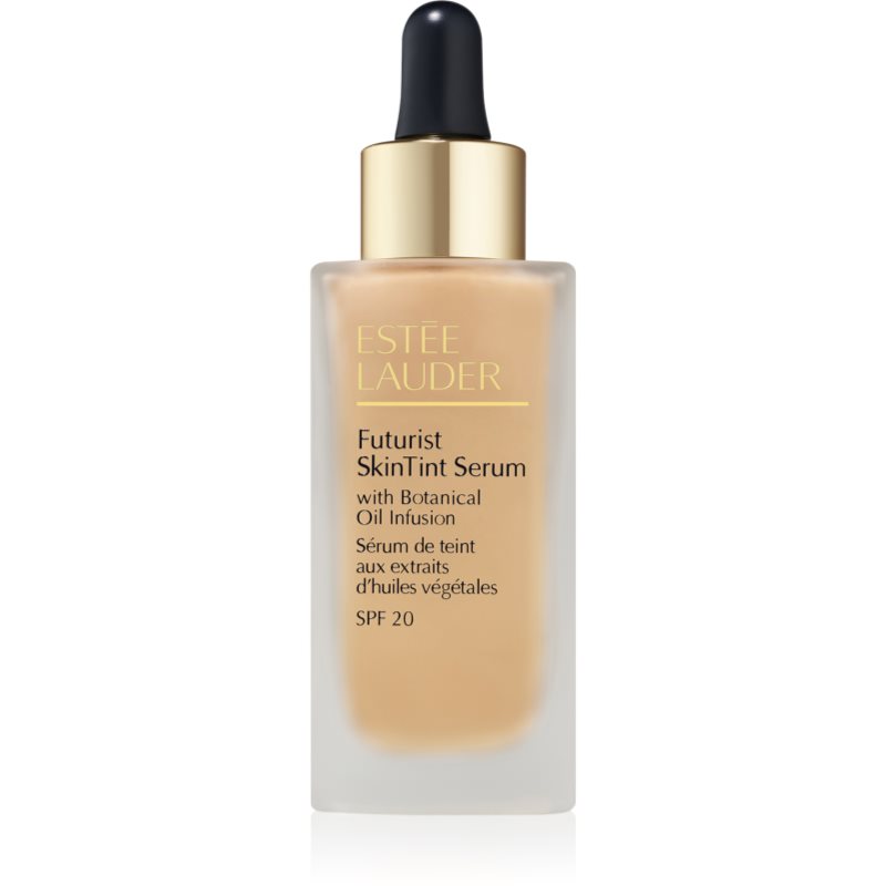 Estée Lauder Futurist SkinTint Serum Foundation With Botanical Oil Infusion SPF 20 machiaj de îngrijire SPF 20 culoare 1W1 Bone 30 ml