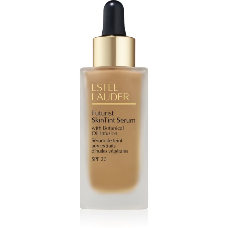 Estée Lauder Futurist SkinTint Serum Foundation With Botanical Oil Infusion SPF 20 machiaj de îngrijire SPF 20 culoare 3N2 Wheat 30 ml