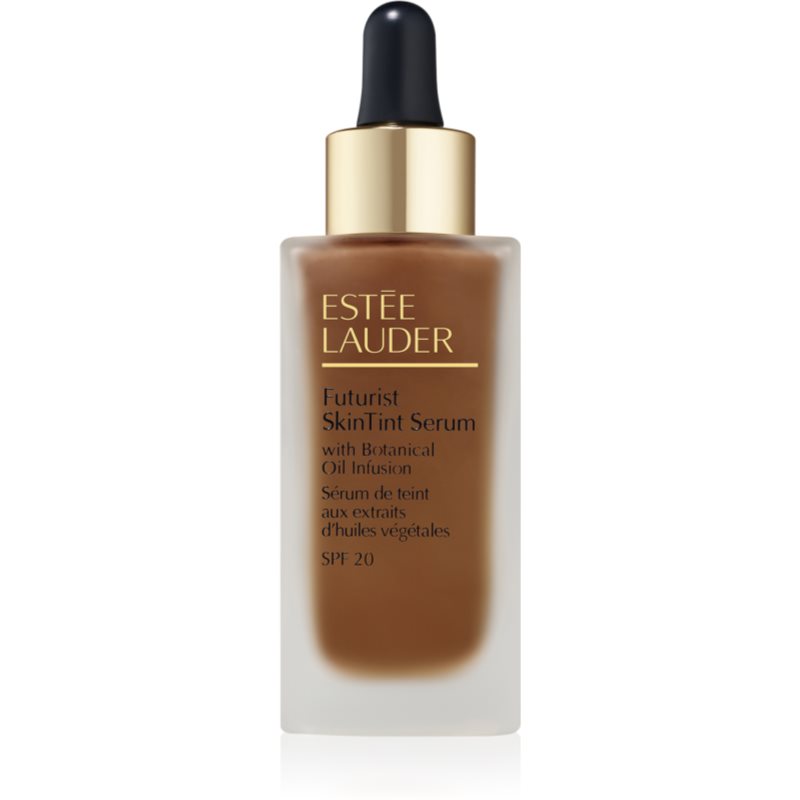 Estée Lauder Futurist SkinTint Serum Foundation With Botanical Oil Infusion SPF 20 machiaj de îngrijire SPF 20 culoare 5N2 Amber Honey 30 ml