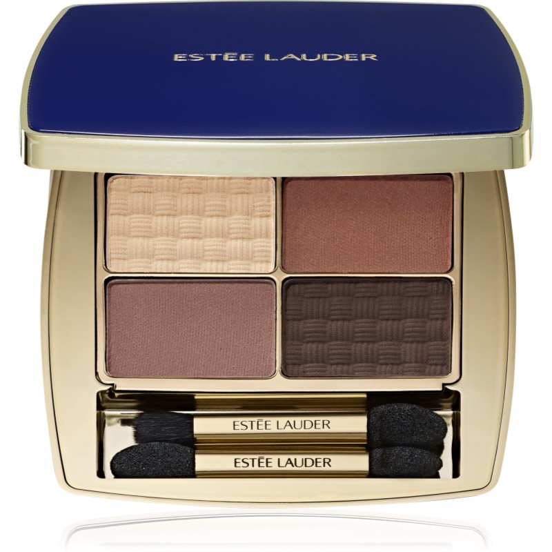 Estée Lauder Pure Color The Essential Eyeshadow Quad paletă cu farduri de ochi cu aplicator culoare Gallery Hop 4 g