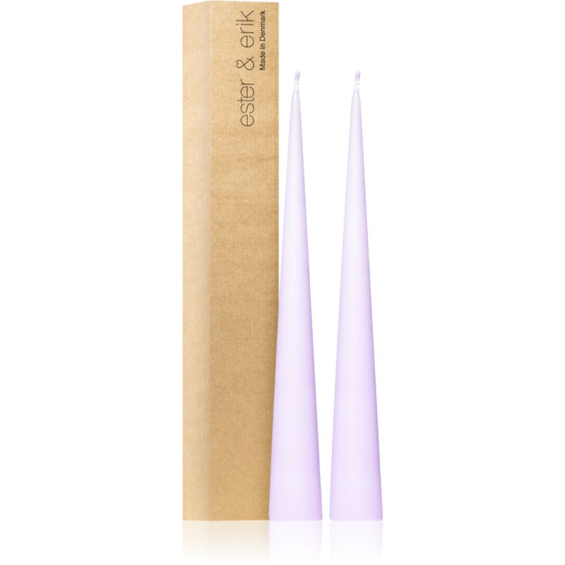 ester & erik cone candles crocus delight (no. 07) lumanare 2x37 cm