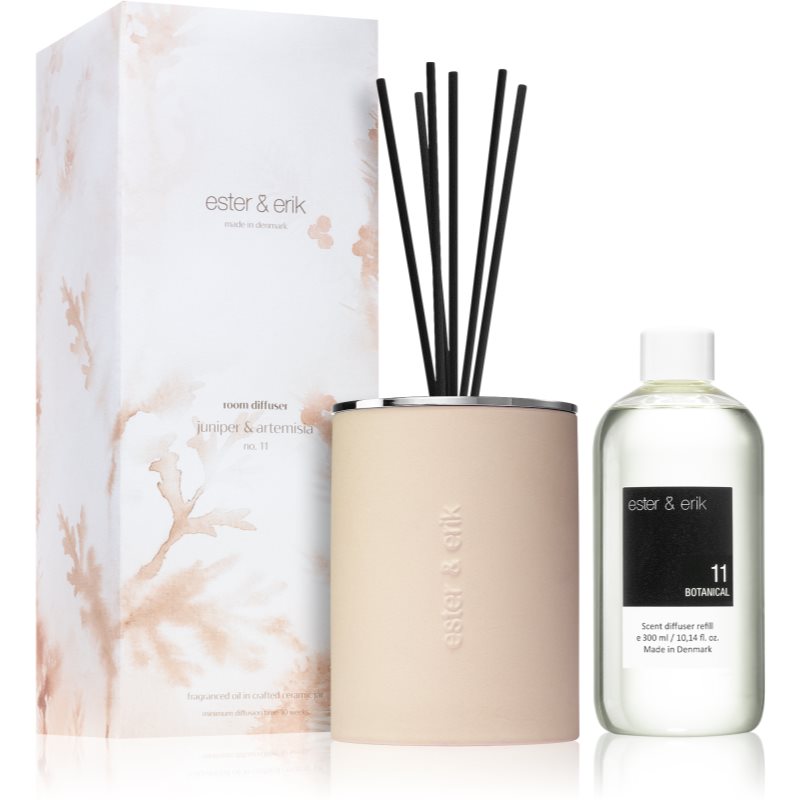 ester & erik room diffuser juniper & artemisia (no. 11) aroma difuzor cu rezervã 300 ml