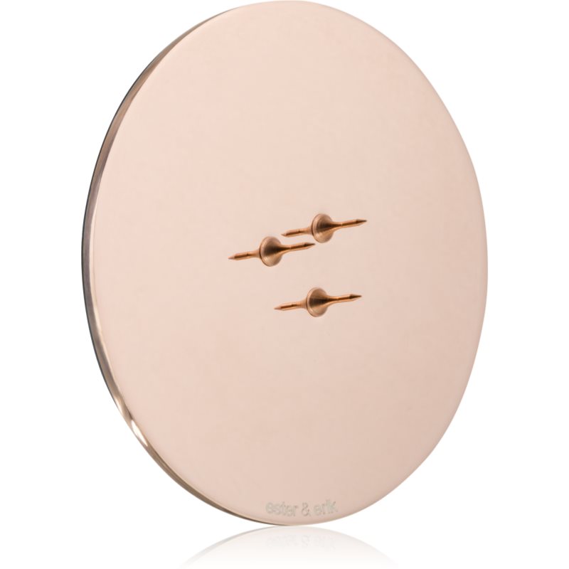 ester & erik accessories shiny rose gold candle holder small sfeșnic pentru lumânări parfumate 9 cm