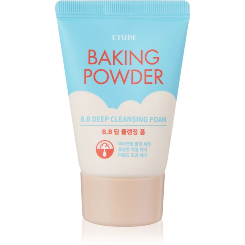 ETUDE Baking Powder spuma cremoasa pentru o curatare profunda cu efect exfoliant 30 g